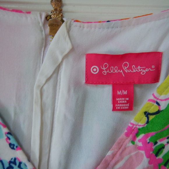 Lilly Pulitzer for Target Floral Tank Top - Pink, Green, Orange - Picture 5 of 13